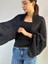 Yumuşak Angora Bolero Şal 4