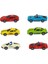 Çek Bırak Metal Küçük Arabalar 8 cm 6'lı Set 3