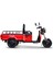 Cargo Trıo Elektrikli Moped Kırmızı 2