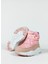 Pembe Renk Nokta Renk Desenli Su Geçirmez Cırtlı Çocuk Bot 4
