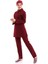 Soft Likralı Tesettür Forma Takım Iki Çıtçıt - 6407 Bordo Soft 3