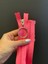 Neon Pembe Dişli Fermuar 46X3 cm 2