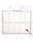 Şeffaf Kendiliğinden Yapışkanlı Kalemli Haftalık Planlayıcı 40CM-50CM 5