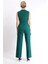 Kemerli Yelek & Bol Paça Pantolon Takım-Zümrüt 7