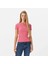 Kadın Pembe Slim Fit Logolu T-Shirt W5YP37KA0H1-A619 2