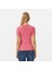 Kadın Pembe Slim Fit Logolu T-Shirt W5YP37KA0H1-A619 3