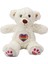 Gökkuşağı Kalpli Peluş Ayı 30 cm 2