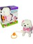 PFT-B025 Peluş Tasmalı Yürüyen Köpek Pembe -Vrd Kız Erkek Çocuk Oyuncak Eğitici Oyuncaklar 1