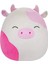 Squishmallows Pembe Inek Caedyn 40 cm 4