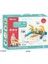 BIB6015 -Vardem Piyanolu 2 In 1 Bebek Yürüteci ve Tavşan Desenli Mavi Oyun Halısı 4