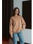 Yumuşak Dokulu Şardonlu Oversize Sweatshirt 1