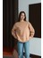 Yumuşak Dokulu Şardonlu Oversize Sweatshirt 2