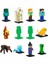 Minecraft 3D Figür Toppeez 12'li Delüks Set Kız Erkek Çocuk Oyuncak Eğitici Oyuncaklar 2