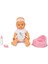 Boubou Altını Islatan Sesli Bebek Seti 30CM - S02030121 Kız Erkek Çocuk Oyuncak Eğitici Oyuncaklar 1