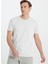 Bisiklet Yaka Açık Gri Erkek T-Shirt 4A4800000011_AGR 3