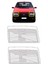 Fiat Uno 1991 - 2001 Uyumlu Sağ + Sol Far Camı Takım 2 Adet 1
