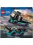 LEGO City Yarış Arabası ve Araba Taşıyıcı Kamyon 60406 Kız Erkek Çocuk Oyuncak Eğitici Oyuncaklar 3