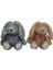 PB31603-23 Peluş Oturan Tavşan 23 cm - 1 Adet Stokta Olan Gönderilir 1