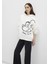 Mickey Mouse Baskılı Ekru Sweatshirt 1S10466-80194 1