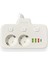 Bfs Akım Korumalı 2’li Ayrı Anahtarlı Priz, 2x Priz, 3x Usb, 1x Type-C, 2 mt Kablo, Hızlı Şarj 4
