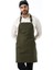Barista Boyundan Askılı Önlük Kanguru Cepli - Yeşil 1