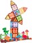 Magnetic Tiles Light Version 82 Parça Kız Erkek Çocuk Oyuncak Eğitici Oyuncaklar 1
