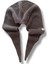Sophie Örgü Eşarp Fular Şal Pfdkf2 Kahverengi 4