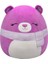 Squishmallows Mor Ayı 50CM Kız Erkek Çocuk Oyuncak Eğitici Oyuncaklar 1