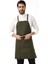 Barista Askılı Önlük Çift Cepli - Yeşil 1