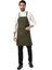Barista Askılı Önlük Çift Cepli - Yeşil 4