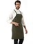 Barista Askılı Önlük Çift Cepli - Yeşil 5