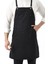 Barista Askılı Önlük Kanguru Cepli - Siyah 3