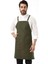 Barista Askılı Önlük Kanguru Cepli - Yeşil 5