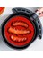 Renkli Dayanıklı Yıkanılabilir Silikon Fırın ve Airfryer Yuvarlak Model Pişirme Matı 23 cm (Kırmızı) 2
