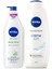 Nivea Creme Soft Kremsi Dokunuş Duş Jeli 750ML ve Aloe Vera Derinlemesine Nemlendirici Vücut Losyonu 400ML 3