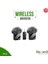 Wireless Microphone Kablosuz Yaka Mikrofonu Video Youtube Tiktok Canlı Yayın Stüdyo Mikrofon (F11-2 Tüylü Ikili Vlog Live Show) 3