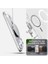 16 ile Uyumlu Ince Magsafe Kılıf Ultra Hybrid Sararma Karşıtı Duraclear Hava Kanalı Teknolojisi Askeri Sınıf Koruma Magfit Zero One Tasarım Kapak - ACS08209 2