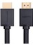 UHD 4K Yüksek Hızlı Ethernet ve HDMI Kablosu, 2 Metre, Siyah 2