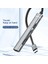 Ses Kartlı USB Hub Çoklayıcı Adaptör 4 In 1 Ses Kartlı Usb/type-C To USB 3.0, USB C ve 3.5mm Jak Çıkışlı Uyumlu Çevirici Adaptör Çok Portlu Çoklayıcı 4in1 USB Hub Gümüş Renk ZR615 2