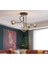 Avize Jade Modern Camlı Siyah Kasa Füme Camlı Salon - Mutfak - Yatak Odası 4 Lü Avize 1