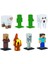 Pmı MC2070 Minecraft 3D Figür Toppeez 8li Delüks Set Kız Erkek Çocuk Oyuncak Eğitici Oyuncaklar 2