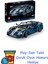 Technic 2022 Ford Gt 42154 - Yetişkinler Için Sergilenebilecek Bir Supercar Modeli Içeren Yaratıcı Model Yapım Seti (1466 Parça) + Play-Doh Oyun Hamuru 1
