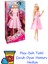 Movie - Barbie Pembe Elbiseli Bebek + Play-Doh Oyun Hamuru 1