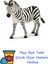 Dişi Zebra Oyuncak Figürü + Play-Doh Oyun Hamuru 1