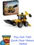 Technic Kazıcı Yükleyici 42197 – 7 Yaş ve Üzeri Kız ve Erkek Çocukları Için Arka Kazıcı, Kepçe ve Dengeleyici Içeren Yapım Seti, Hediye Fikri (104 Parça) + Play-Doh Oyun Hamuru 1