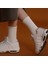 Unisex 6 Çift Pamuklu Tenis Spor Uzun Soket Boy Çorap 6