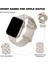 Apple Watch Seri 10-42MM 38/40/41 mm Uyumlu Soft Silikon Ayarlanabilir Kordon 4