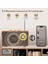 Retro Bluetooth Radyo Hoparlör – 5.3 Kablosuz Bağlantı, 5W Güçlü Ses, 1500 Mah Şarjlı Batarya, Usb/tf/aux Girişli, Ahşap Tasarımlı Vintage Fm Radyo, 10.2cm Yükseklik Müzik Kutusu | AS23 3