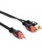 Primex PX-AUX3R 3.5mm Aux Rca Ses Kablosu, 3 Metre Aux Ses Sistemi Kablosu, Aux Rca Ses Kablosu 1
