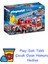 Playmobıl City Action 9463 Işıklı ve Sesli, Merdivenli Itfaiye Aracı, 5 Yaşından Itibaren + Play-Doh Oyun Hamuru 1